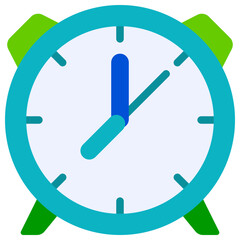 hours flat icon