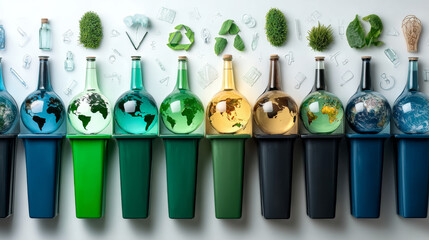 Eliminate waste and pollution.	Circular economy concept. Sharing,reusing,repairing,renovating and recycling existing materials and products as much possible. 