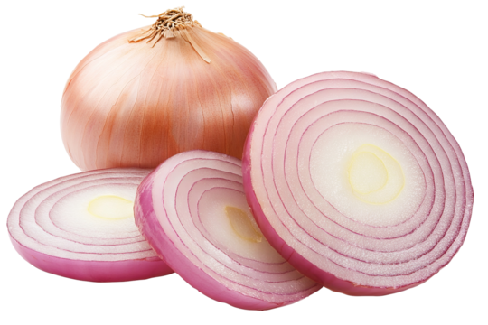 Golden crispy onion rings isolated high-resolution PNG on transparent background — perfect cutout for fast-food menu layouts, burger topping mock-ups, bar snack promotions, and culinary branding