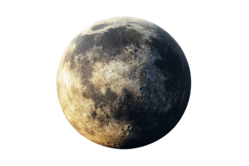 High-resolution planet earth render isolated on transparent background — realistic globe cutout ideal for environmental infographics, space-themed web design, global marketing visuals, and educational