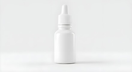 eye drops mockup white background