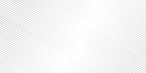 Fototapeta premium Diagonal stripe oblique, slanting lines gradient abstract art modern geometric vector fabric pattern background. black and white ribbed striped diagonal line pattern gradient fabric texture. 