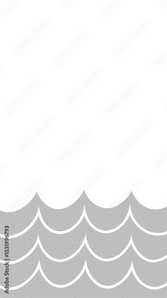 Poster abstract wave pattern element with transparency for various design and creative projects