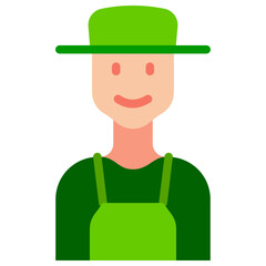 farmer flat icon