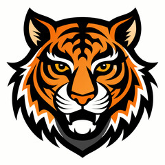 tiger head vector