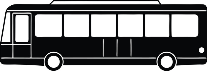 vector illustration of a bus © Bikash
