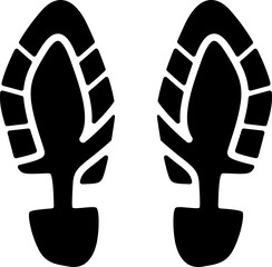 Human Footprint Illustration