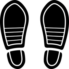 Human Footprint Illustration