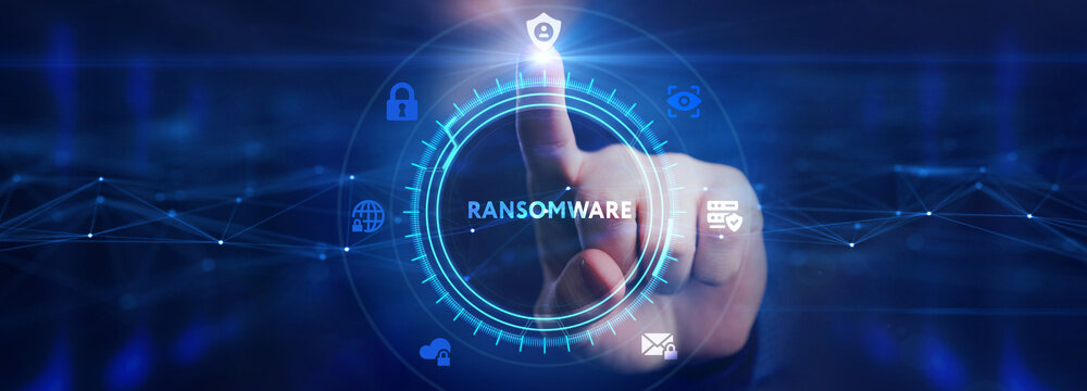 Cyber security lock that is being decoded using a ransomware - Powered by Adobe