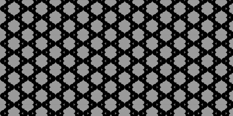 Seamless pattern with geometric shape. Black and White Geometric Pattern Background .