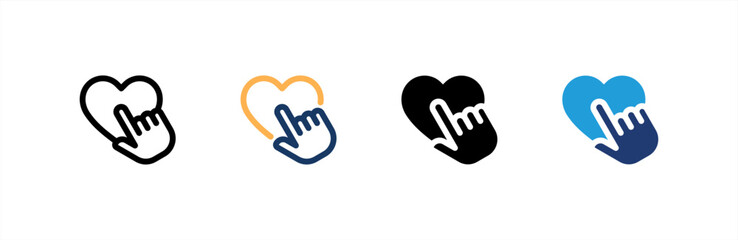 Testimonial icon set multiple style collection. Vector illustration.