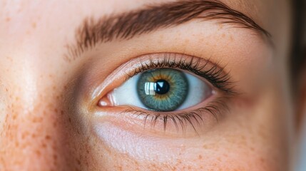 Fototapeta premium Close-up of a woman's eye