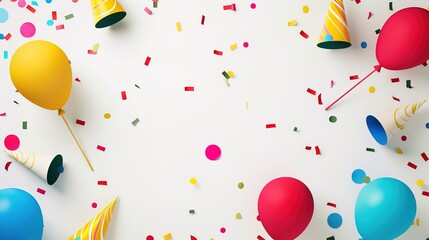 Celebration Background: A white background with subtle shadows, featuring a minimalist design. Perfect for birthdays, graduation ceremonies, or any other joyous occasions.