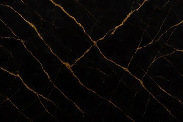 Black Marble with Gold Veins Luxury Texture Background