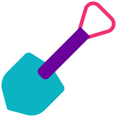 shovel flat icon