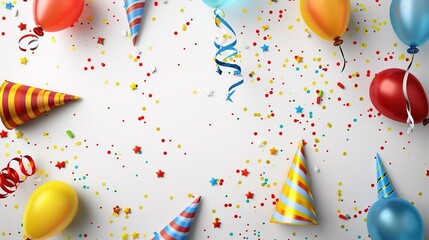 Celebration Background: A white background with subtle shadows, featuring a minimalist design. Perfect for birthdays, graduation ceremonies, or any other joyous occasions.