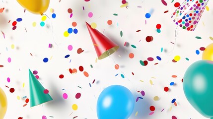 Celebration Background: A white background with subtle shadows, featuring a minimalist design. Perfect for birthdays, graduation ceremonies, or any other joyous occasions.