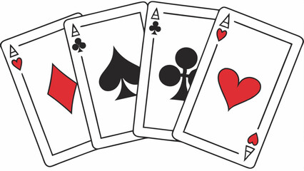 A winning royal flush of spades and poker chips on a table, ready for a high-stakes casino game