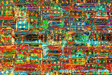 Abstract and digital art suitable for background decoration.