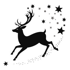 Silhouette Design Vector Graphic of a Person or Object