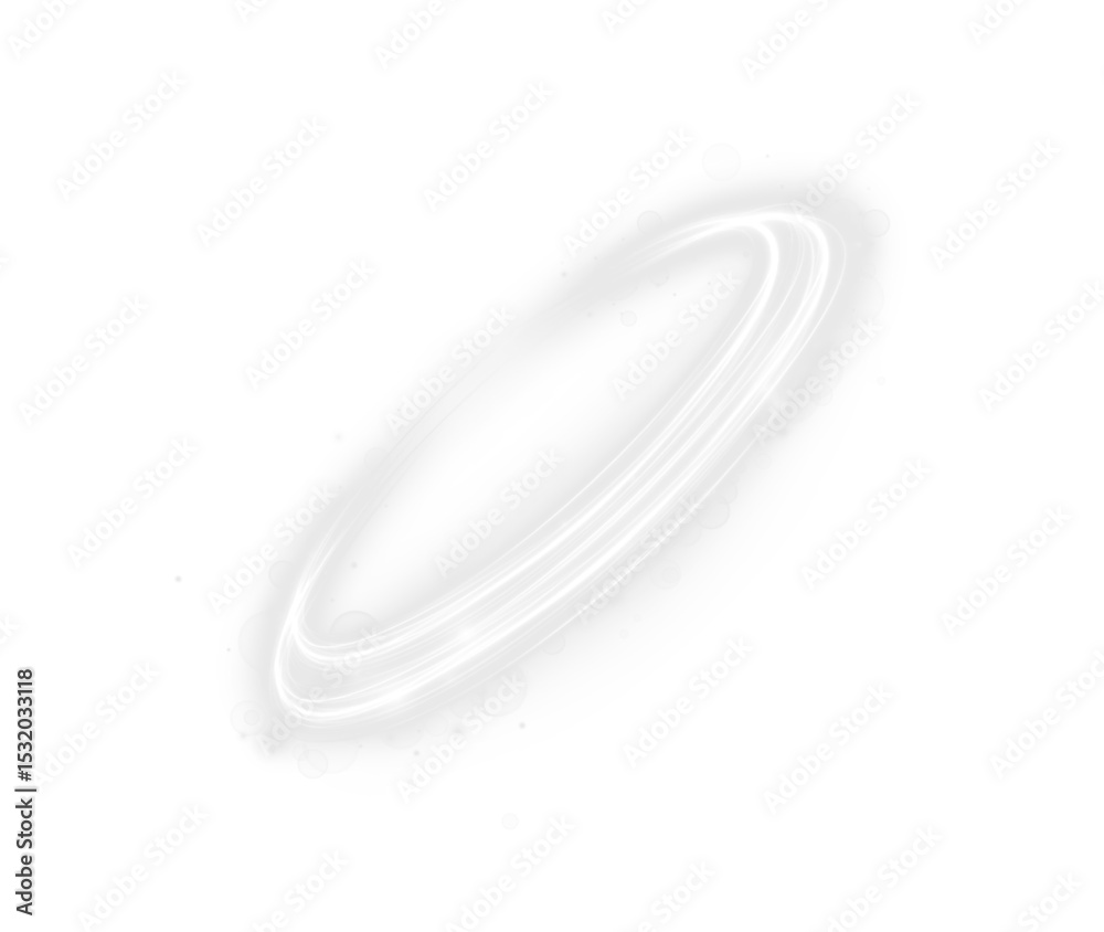 Aufkleber streak, white, curve, light, rotation effects form a glowing swirl of energy. this png overlay adds 