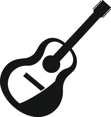 vector illustration of guitar