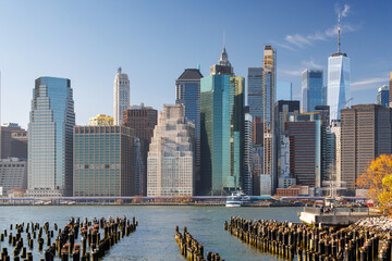 Obraz premium The New York Manhattan skyline