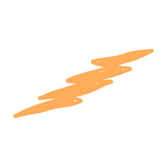 orange lightning bolt element