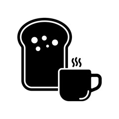 Icon a breakfast, isolated against a clean background.