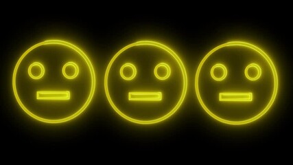 Smiling emoji animation motion graphics in vertical high resolution. - Powered by Adobe