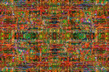 Abstract and digital art suitable for background decoration.