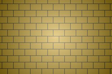 スポットライト入りレンガの茶色の背景　グラフィック素材 