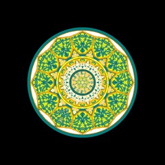 Mandala ornamental round ornament