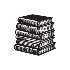stack of books