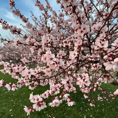 Obraz premium cherry tree blossom
