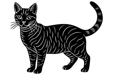 Cute cartoon lynx character with big green eyes and fluffy tail, illustrated in a vibrant and friendly style. Perfect for children's books, educational materials.