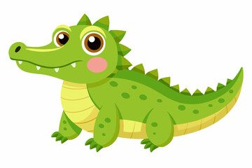 Cute cartoon lynx character with big green eyes and fluffy tail, illustrated in a vibrant and friendly style. Perfect for children's books, educational materials.