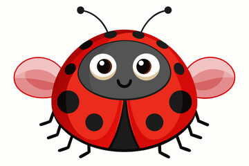 Cute cartoon lynx character with big green eyes and fluffy tail, illustrated in a vibrant and friendly style. Perfect for children's books, educational materials.