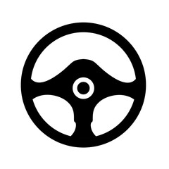 car steering wheel vector with trendy design