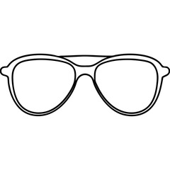 Fototapeta premium glasses isolated on white