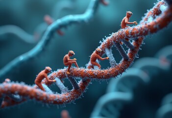 Reproduction of DNA Character Art