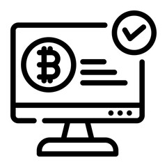 bitcoin payment gateway icon