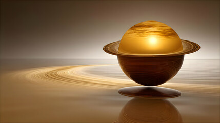 world where every surface reflects another dimension in shimmering distortion