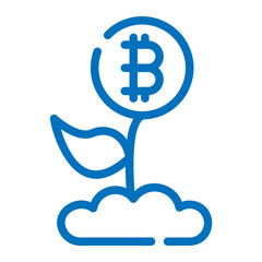 bitcoin farming icon