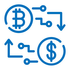bitcoin transaction icon