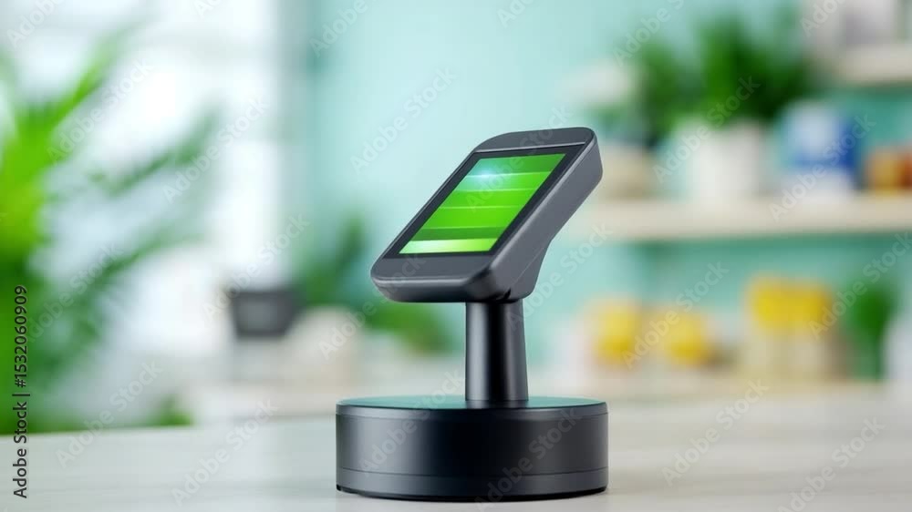 Poster innovative display technology: a cutting-edge modern display showcasing a bright, energy-efficient i
