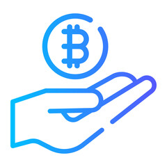 bitcoin investment icon