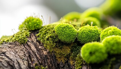 moss on a tree