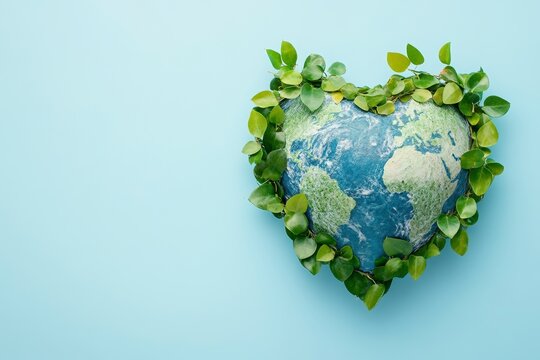 heart shaped earth