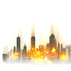 Fototapeta premium city at night